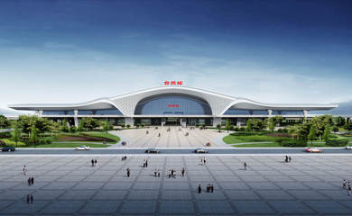 美輪美奐！杭臺高鐵紹興段站點驚艷亮相 貫通臺州新動脈